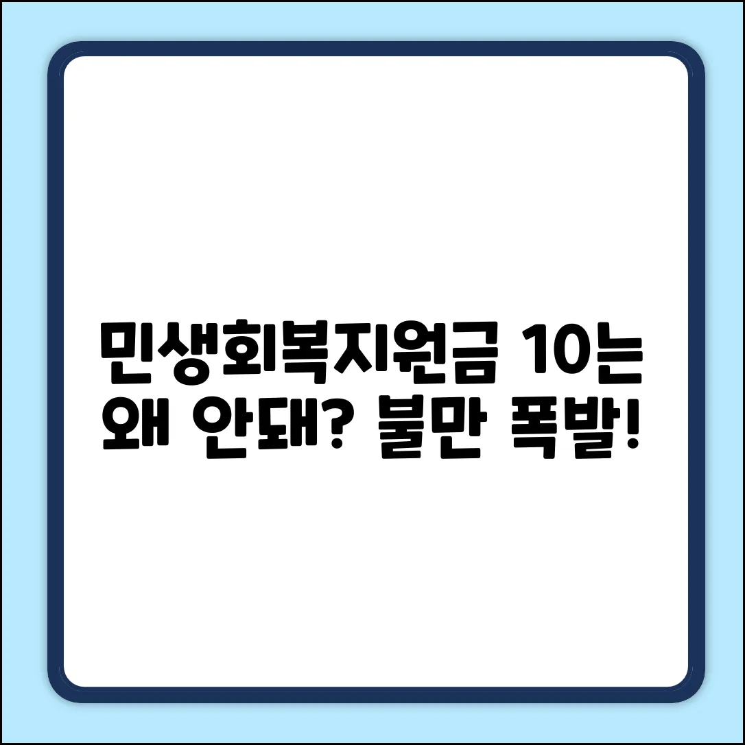 민생회복지원금, 소득 상위 10%는 왜?