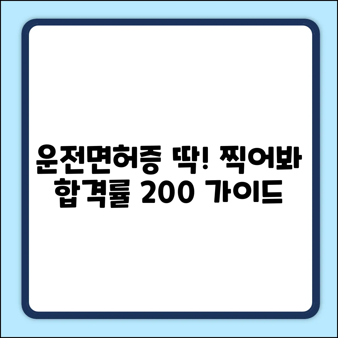 모바일 운전면허증 촬영 완벽 가이드